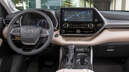 HIGHLANDER - Sticlă hibridă de protecție Pixsel monitor TOYOTA HIGHLANDER - 17“ 2023