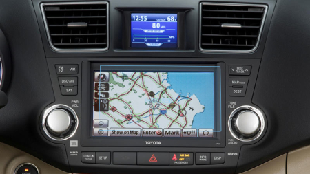 HIGHLANDER - Sticlă hibridă de protecție Pixsel monitor TOYOTA HIGHLANDER - 6“ 2010 - 2013