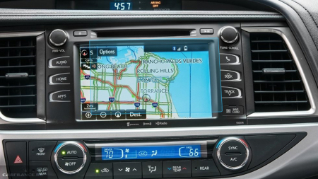 HIGHLANDER - Sticlă hibridă de protecție Pixsel monitor TOYOTA HIGHLANDER - 8“ 2016 - 2019