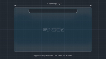2016 - 2019 - Sticlă hibridă de protecție Pixsel monitor TOYOTA HILUX - 10“ 2016 - 2019