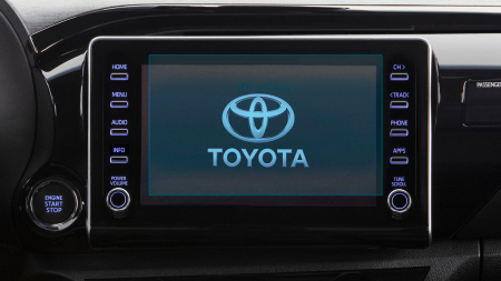 2020 - 2023 - Sticlă hibridă de protecție Pixsel monitor TOYOTA HILUX - 8“ 2020 - 2023