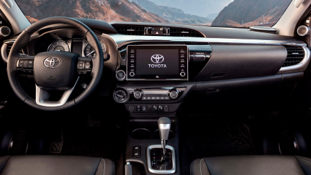 2020 - 2023 - Sticlă hibridă de protecție Pixsel monitor TOYOTA HILUX - 8“ 2020 - 2023