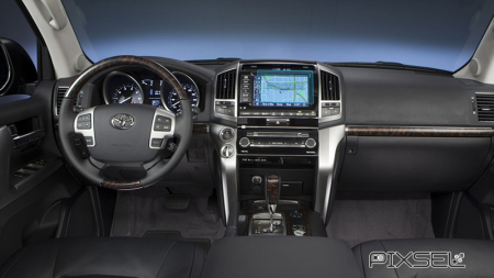 2008 - 2012 - Sticlă hibridă de protecție Pixsel monitor TOYOTA LAND CRUISER 200 - 8.1“ 2008 - 2012
