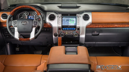 2013 - 2021 - Sticlă hibridă de protecție Pixsel monitor TOYOTA TUNDRA - 6.6“ 2013 - 2021