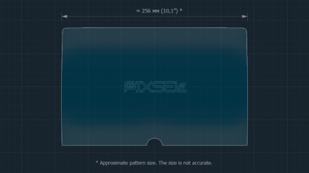 2024 - - Sticlă hibridă de protecție Pixsel monitor TOYOTA YARIS - 12“ 2024