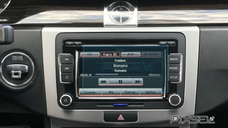 VOLKSWAGEN - Sticlă hibridă de protecție Pixsel monitor VOLKSWAGEN CC - 6.3“ 2012 - 2016