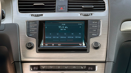 2014 - 2016 - Sticlă hibridă de protecție Pixsel monitor VOLKSWAGEN E-GOLF - 5.8“ 2014 - 2016