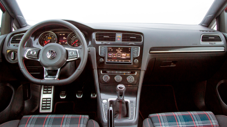 GOLF - Sticlă hibridă de protecție Pixsel monitor VOLKSWAGEN GOLF - 6.5“ 2013 - 2017