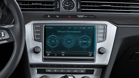 VOLKSWAGEN - Sticlă hibridă de protecție Pixsel monitor VOLKSWAGEN PASSAT - 8“ 2015 - 2019 (B8)