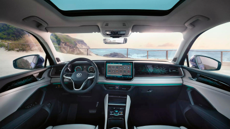 VOLKSWAGEN - Sticlă hibridă de protecție Pixsel monitor VOLKSWAGEN TAYRON - 14“ 2025