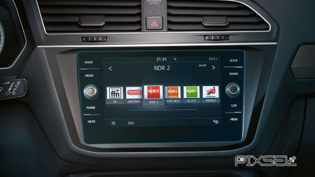 VOLKSWAGEN - Sticlă hibridă de protecție Pixsel monitor VOLKSWAGEN TIGUAN - 10.9“ 2017 - 2018