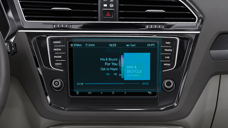 2019 - 2021 - Sticlă hibridă de protecție Pixsel monitor VOLKSWAGEN TIGUAN - 8“ 2019 - 2021