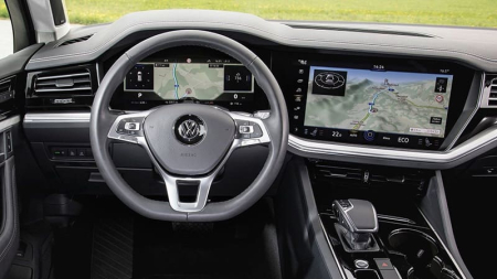 VOLKSWAGEN - Sticlă hibridă de protecție Pixsel monitor VOLKSWAGEN TOUAREG - 18.4“ 2018 - 2023