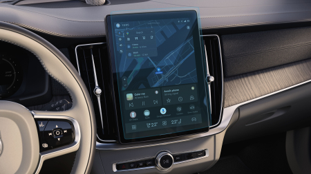 2025 - - Sticlă hibridă de protecție Pixsel monitor VOLVO S90 - 12.9" 2025