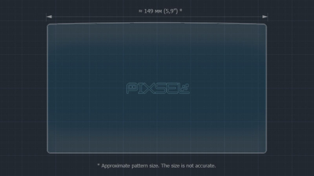 VOLVO - Sticlă hibridă de protecție Pixsel monitor VOLVO V40 - 6.8“ 2012 - 2019
