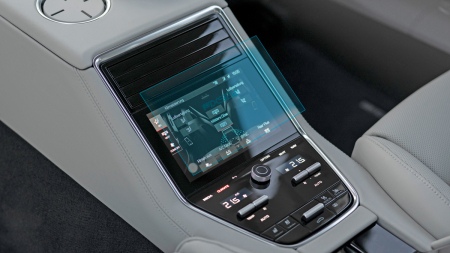 PANAMERA - Sticlă hibridă de protecție Pixsel monitorul cotierei PORSCHE PANAMERA - 8.5“ 2017 - 2023
