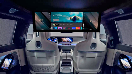 I7 - Sticlă hibridă de protecție Pixsel monitorul din spate BMW I7 - 33.9“ 2022 - (G70)