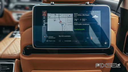 X7 - Sticlă hibridă de protecție Pixsel monitorul din spate BMW X7 - 13.1“ 2019 - 2022 (G07)