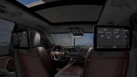 ESCALADE - Sticlă hibridă de protecție Pixsel monitorul din spate CADILLAC ESCALADE - 14.5“ 2020 - 2024