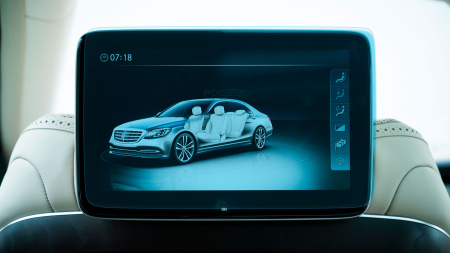 2017 - 2020 - Sticlă hibridă de protecție Pixsel monitorul din spate MERCEDES BENZ S-CLASS - 11.8“ 2017 - 2020