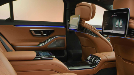 MERCEDES BENZ - Sticlă hibridă de protecție Pixsel monitorul din spate MERCEDES BENZ S-CLASS - 13.6“ 2020