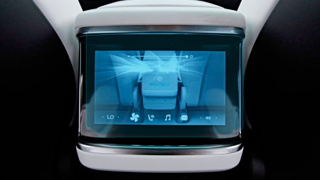 TESLA - Sticlă hibridă de protecție Pixsel monitorul din spate TESLA MODEL X PLAID - 10.1“ 2023