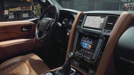 INFINITI - Sticlă hibridă de protecție Pixsel monitorul inferior INFINITI QX80 - 9“ 2018 - 2021