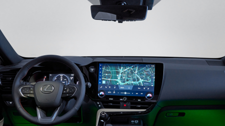 LEXUS - Sticlă hibridă de protecție Pixsel oglindă LEXUS NX - 10“ 2022