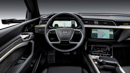 E-TRON - Sticlă hibridă de protecție Pixsel oglinzile laterale AUDI E-TRON - 11.3“x2 2018 - 2022