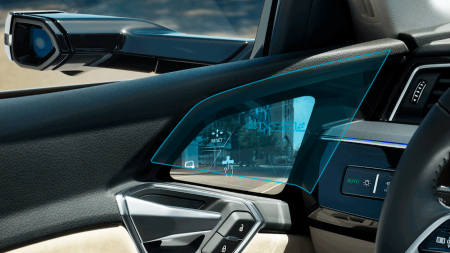 E-TRON - Sticlă hibridă de protecție Pixsel oglinzile laterale AUDI E-TRON - 11.3“x2 2018 - 2022