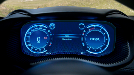 2022 - 2024 - Sticlă hibridă de protecție Pixsel panoul de bord ASTON MARTIN DBX - 11.9“ 2022 - 2024