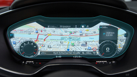 AUDI - Sticlă hibridă de protecție Pixsel panoul de bord AUDI A3 / S3 / RS3 - 11.9“ 2016 - 2019