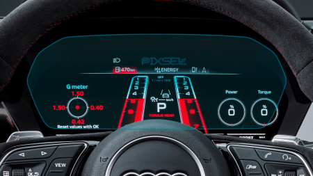 2020 - - Sticlă hibridă de protecție Pixsel panoul de bord AUDI A3 / S3 / RS3 - 11.9“ 2020