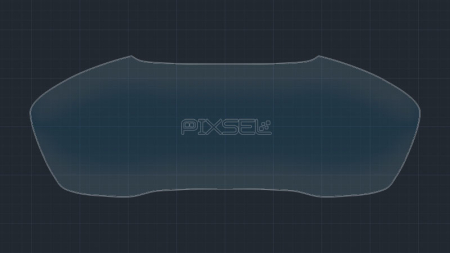 2017 - 2020 - Sticlă hibridă de protecție Pixsel panoul de bord AUDI A5 / S5 / RS5 - 12“ 2017 - 2020