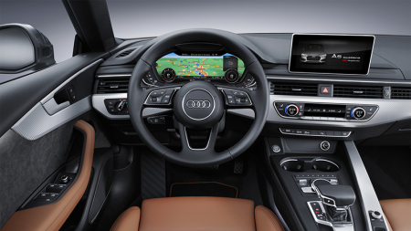 2017 - 2020 - Sticlă hibridă de protecție Pixsel panoul de bord AUDI A5 / S5 / RS5 - 12“ 2017 - 2020