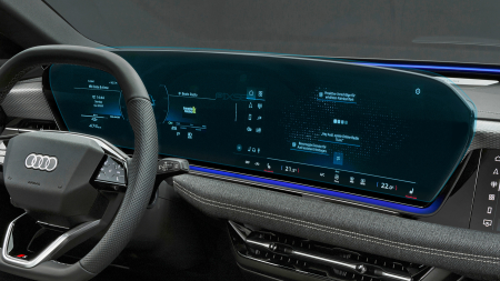 AUDI - Sticlă hibridă de protecție Pixsel panoul de bord AUDI A6 E-TRON - 32.2“ 2024