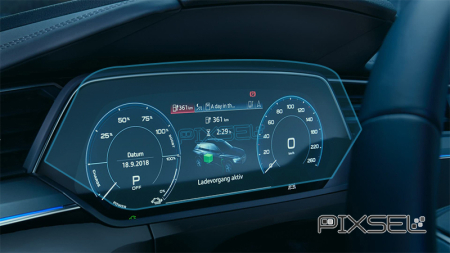 E-TRON - Sticlă hibridă de protecție Pixsel panoul de bord AUDI E-TRON - 14.4“ 2018 - 2022