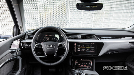 E-TRON - Sticlă hibridă de protecție Pixsel panoul de bord AUDI E-TRON - 14.4“ 2018 - 2022