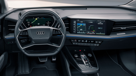 2021 - - Sticlă hibridă de protecție Pixsel panoul de bord AUDI Q4 E-TRON - 9.9“ 2021