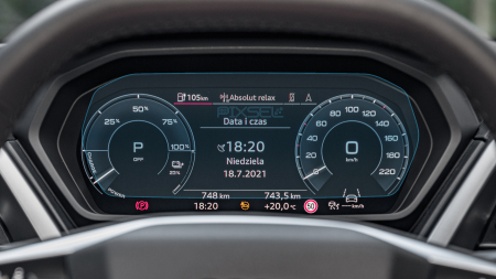 2021 - - Sticlă hibridă de protecție Pixsel panoul de bord AUDI Q4 E-TRON - 9.9“ 2021