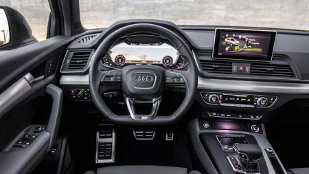 Q5 / SQ5 - Sticlă hibridă de protecție Pixsel panoul de bord AUDI Q5 / SQ5 - 12“ 2017 - 2020
