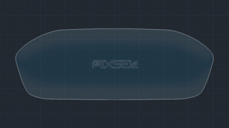 Q5 / SQ5 - Sticlă hibridă de protecție Pixsel panoul de bord AUDI Q5 / SQ5 - 12“ 2021 - 2024