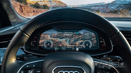 Q8 / SQ8 / RSQ8 - Sticlă hibridă de protecție Pixsel panoul de bord AUDI Q8 / SQ8 / RSQ8 - 12“ 2018 - 2022