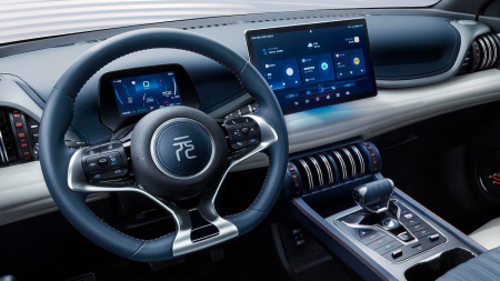 BYD - Sticlă hibridă de protecție Pixsel panoul de bord BYD YUAN PLUS - 7.8“ 2022