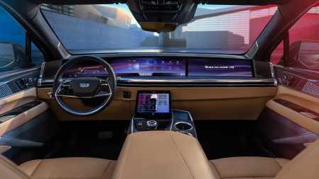 2025 - - Sticlă hibridă de protecție Pixsel panoul de bord CADILLAC ESCALADE - 36.5" 2025
