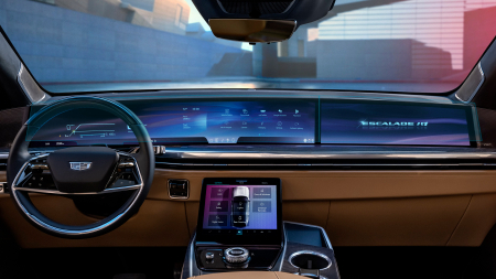 CADILLAC - Sticlă hibridă de protecție Pixsel panoul de bord CADILLAC ESCALADE IQ - 55.3“ 2025