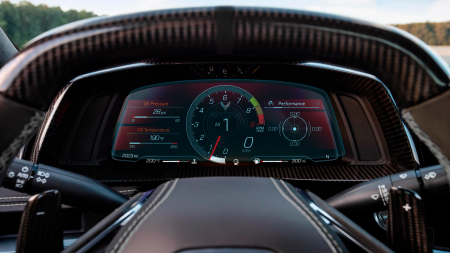 CHEVROLET - Sticlă hibridă de protecție Pixsel panoul de bord CHEVROLET CORVETTE - 11.7“ 2019 - (C8)
