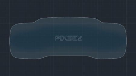 CITROEN - Sticlă hibridă de protecție Pixsel panoul de bord CITROEN C5 Aircross - 12“ 2022