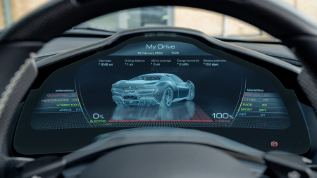 FERRARI - Sticlă hibridă de protecție Pixsel panoul de bord FERRARI PUROSANGUE - 17.9“ 2023
