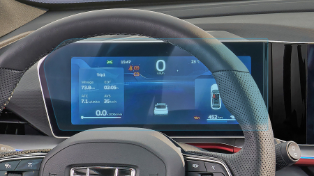 GEELY - Sticlă hibridă de protecție Pixsel panoul de bord GEELY COOLRAY - 12.9“ 2023